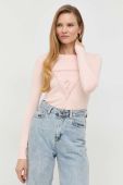 Светр Guess жіночий колір рожевий легкий (2837361)