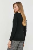 Светр Guess жіночий колір чорний легкий (2848921)