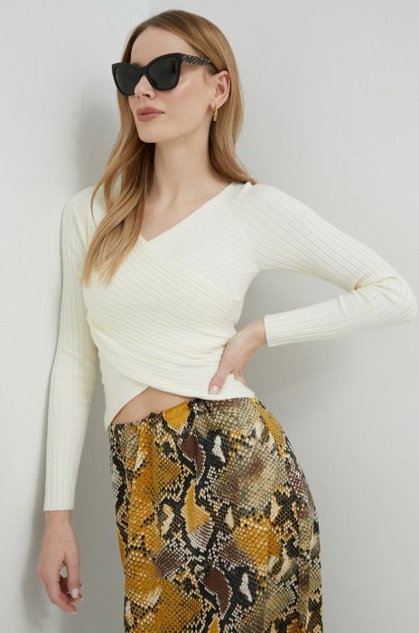 Светр Guess жіночий колір бежевий легкий (2906451)