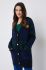 Кардиган з домішкою вовни Tommy Hilfiger жіночий колір синій