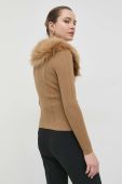 Кардиган з топом Marciano Guess жіночий колір коричневий легкий