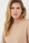 Светр з кашеміру Custommade Trina колір бежевий легкий (3223548)