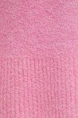 Вовняний светр Samsoe Samsoe жіночий колір рожевий гольф