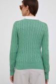 Бавовняний светр Polo Ralph Lauren колір зелений легкий (3188753)
