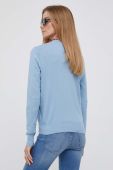 Джемпер Polo Ralph Lauren жіночий легкий колір блакитний (3347781)