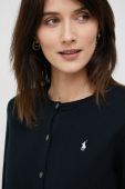 Джемпер Polo Ralph Lauren жіночий колір чорний легкий (2955471)
