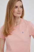 Футболка Polo Ralph Lauren жіночий колір рожевий