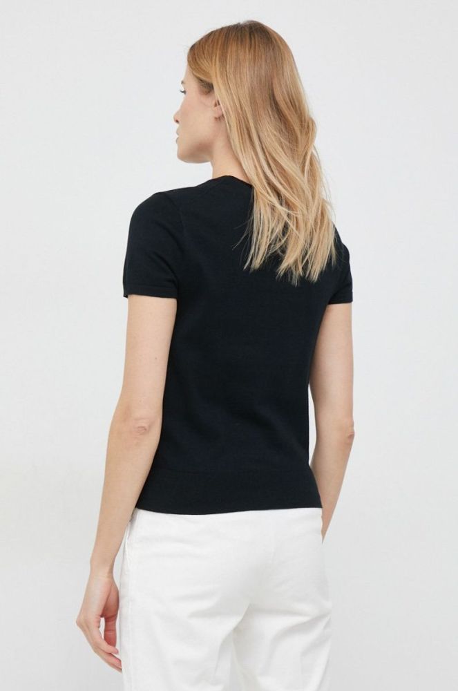 Футболка Polo Ralph Lauren жіночий колір чорний фото 3