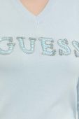 Светр Guess жіночий легкий колір блакитний (3031877)