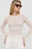Светр Guess жіночий колір бежевий легкий (2975505)
