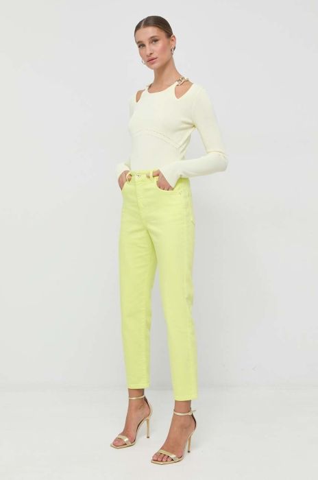 Светр Patrizia Pepe жіночий колір жовтий легкий