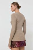 Светр Patrizia Pepe жіночий колір бежевий легкий
