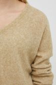 Вовняний светр American Vintage жіночий колір бежевий легкий