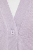 Шовковий светр Max Mara Leisure колір фіолетовий легкий (3031887)