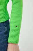 Светр Tommy Hilfiger жіночий колір зелений (3001105)