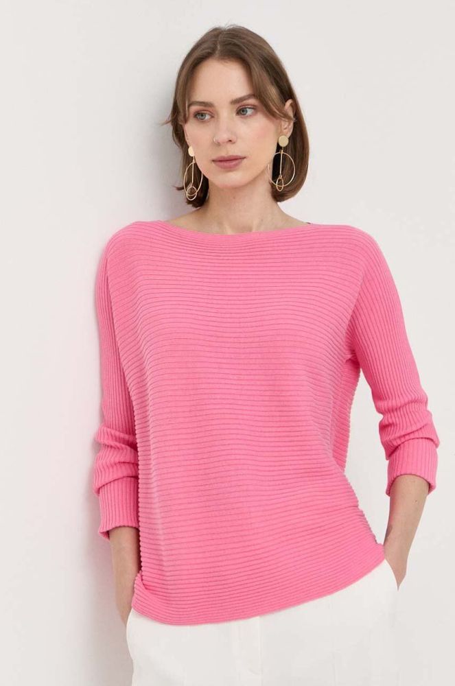 Светр MAX&Co. жіночий колір рожевий легкий