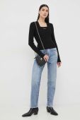 Светр з домішкою шовку Miss Sixty колір чорний