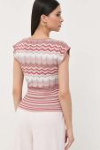 Блузка Morgan жіноча колір рожевий візерунок (3254870)