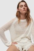 Светр AllSaints жіночий колір білий легкий