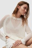 Светр AllSaints жіночий колір білий легкий