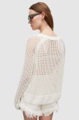 Светр AllSaints жіночий колір білий легкий