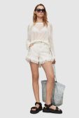 Светр AllSaints жіночий колір білий легкий
