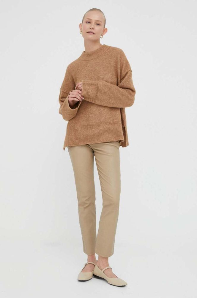 Вовняний светр Day Birger et Mikkelsen жіночий колір коричневий теплий