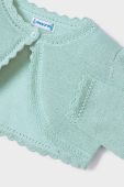 Дитячий кардиган Mayoral колір бірюзовий легкий