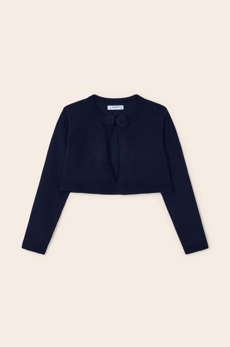 Дитячий кардиган Mayoral колір синій легкий (2985426)