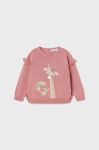 Светр для немовлят Mayoral колір рожевий легкий (2966454)