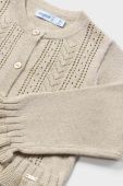 Дитячий кардиган Mayoral колір бежевий легкий (2985455)