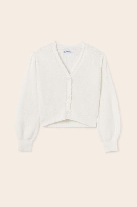 Дитячий кардиган Mayoral колір бежевий легкий (2944693)