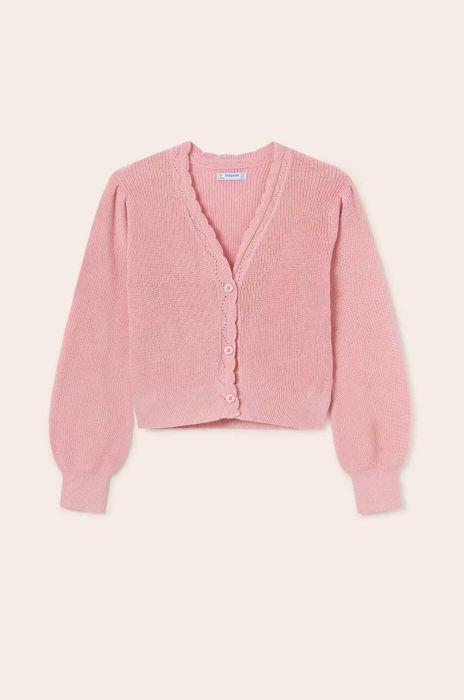 Дитячий кардиган Mayoral колір рожевий легкий (2944658)