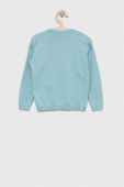 Дитячий кардиган United Colors of Benetton колір бірюзовий легкий