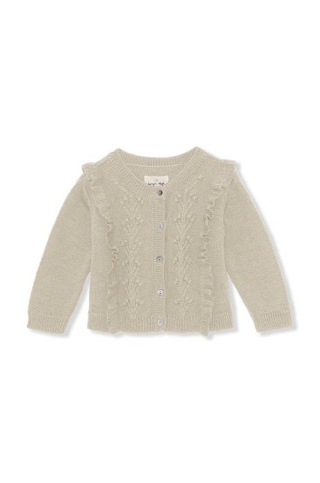Дитячий кардиган Konges Sl?jd колір бежевий легкий (2929931)