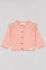 Дитячий бавовняний кардиган zippy колір рожевий легкий