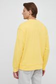 Кофта Gant чоловіча колір жовтий з принтом