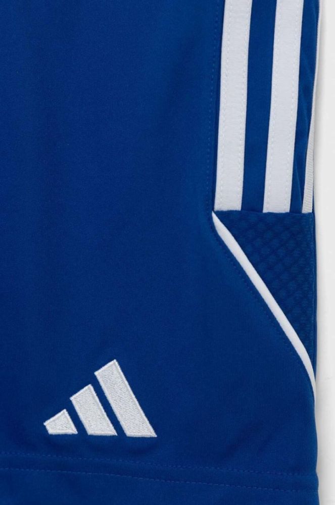 Дитячі шорти adidas Performance TIRO 23 SHO регульована талія колір блакитний фото 3