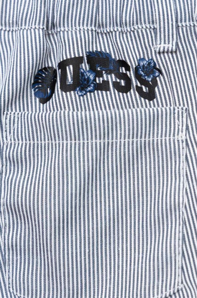 Дитячі шорти Guess регульована талія колір блакитний фото 3