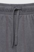 Шорти United Colors of Benetton колір сірий регульована талія