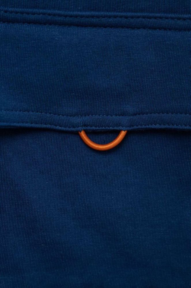 Дитячі бавовняні шорти United Colors of Benetton колір синій регульована талія (3291861) фото 3