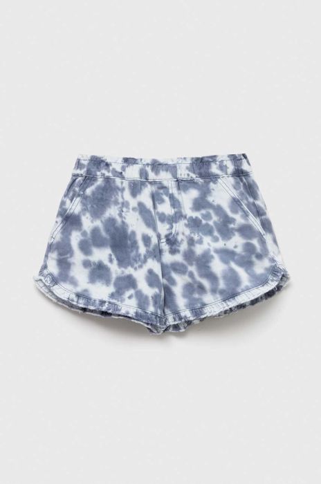 Дитячі джинсові шорти United Colors of Benetton регульована талія колір блакитний (3221811)