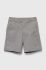 Дитячі шорти United Colors of Benetton колір сірий регульована талія