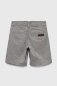 Дитячі шорти United Colors of Benetton колір сірий регульована талія