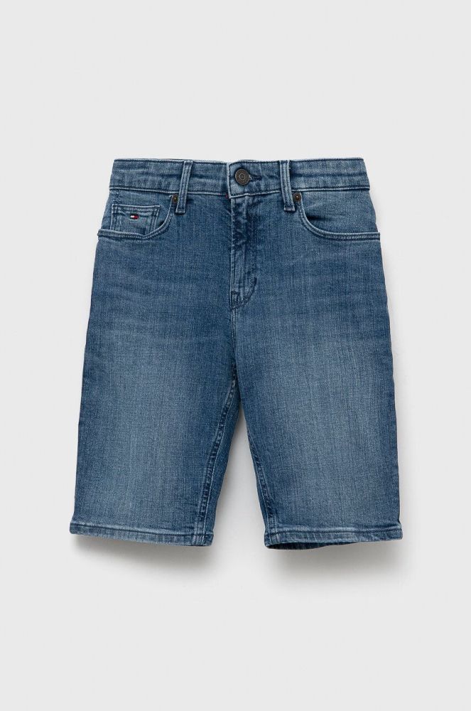 Дитячі джинсові шорти Tommy Hilfiger регульована талія колір блакитний (3248468)