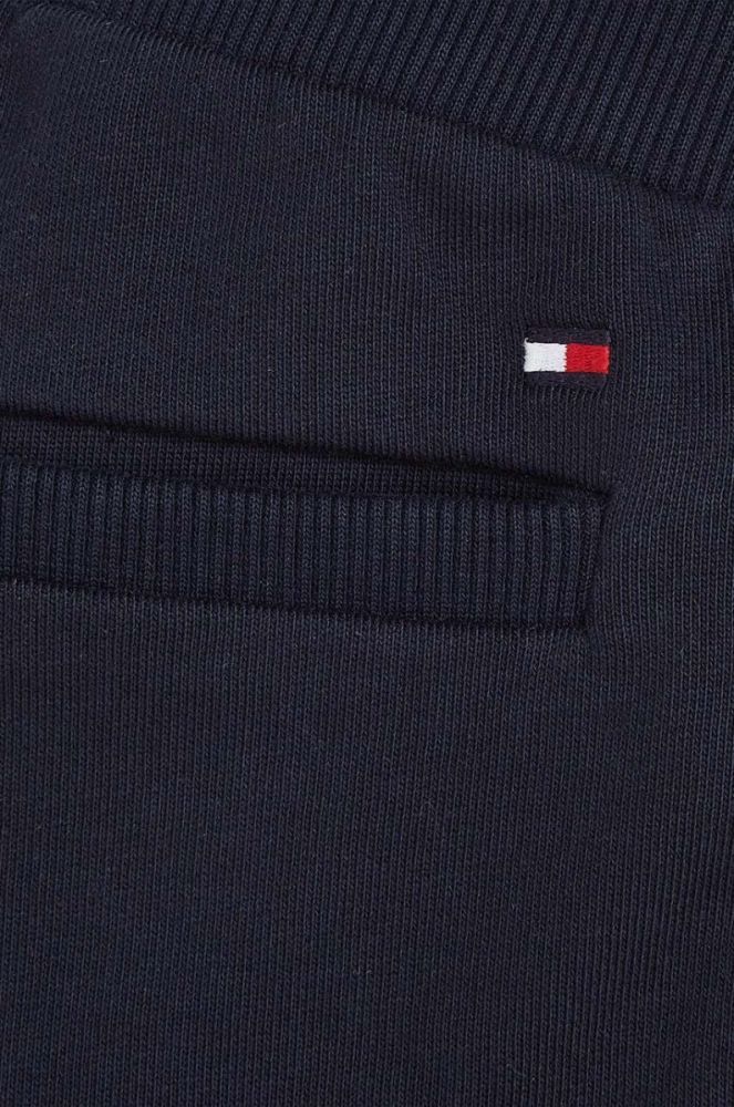 Дитячі бавовняні шорти Tommy Hilfiger Колір синій регульована талія колір темно-синій фото 3
