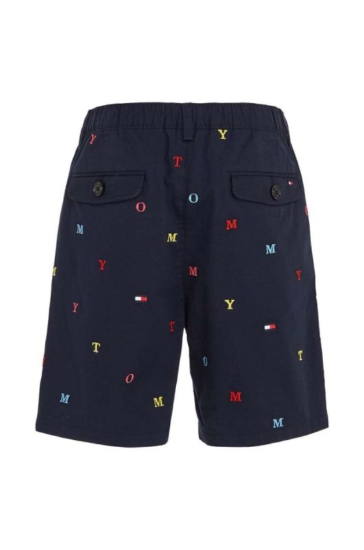 Дитячі шорти Tommy Hilfiger колір синій регульована талія (3234257) фото 2