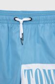 Дитячі шорти для плавання Tommy Hilfiger з принтом колір блакитний