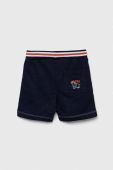 Дитячі бавовняні шорти Birba&Trybeyond колір синій регульована талія (3218376)