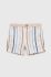 Дитячі шорти з домішкою льону Birba&Trybeyond регульована талія колір барвистий